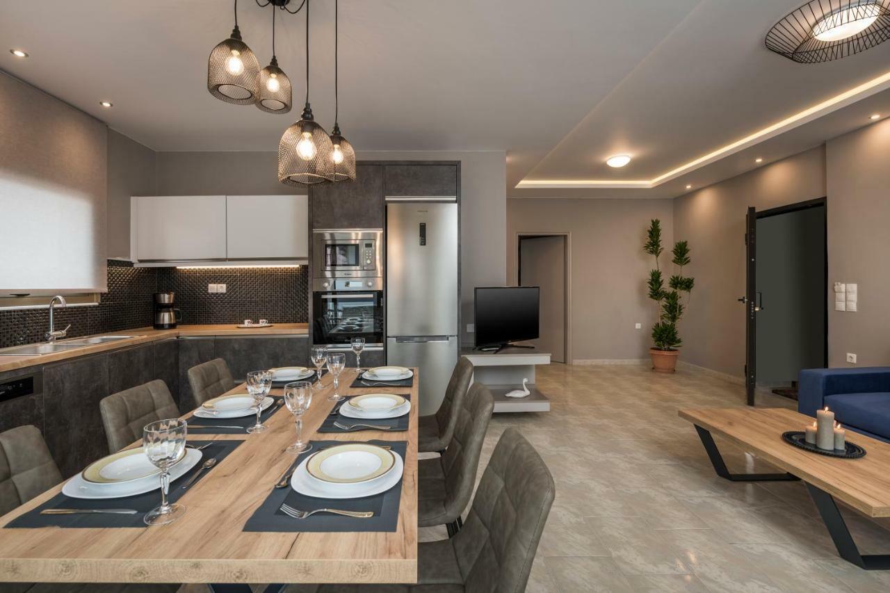 Mirma Luxury Apartment Khania Eksteriør bilde